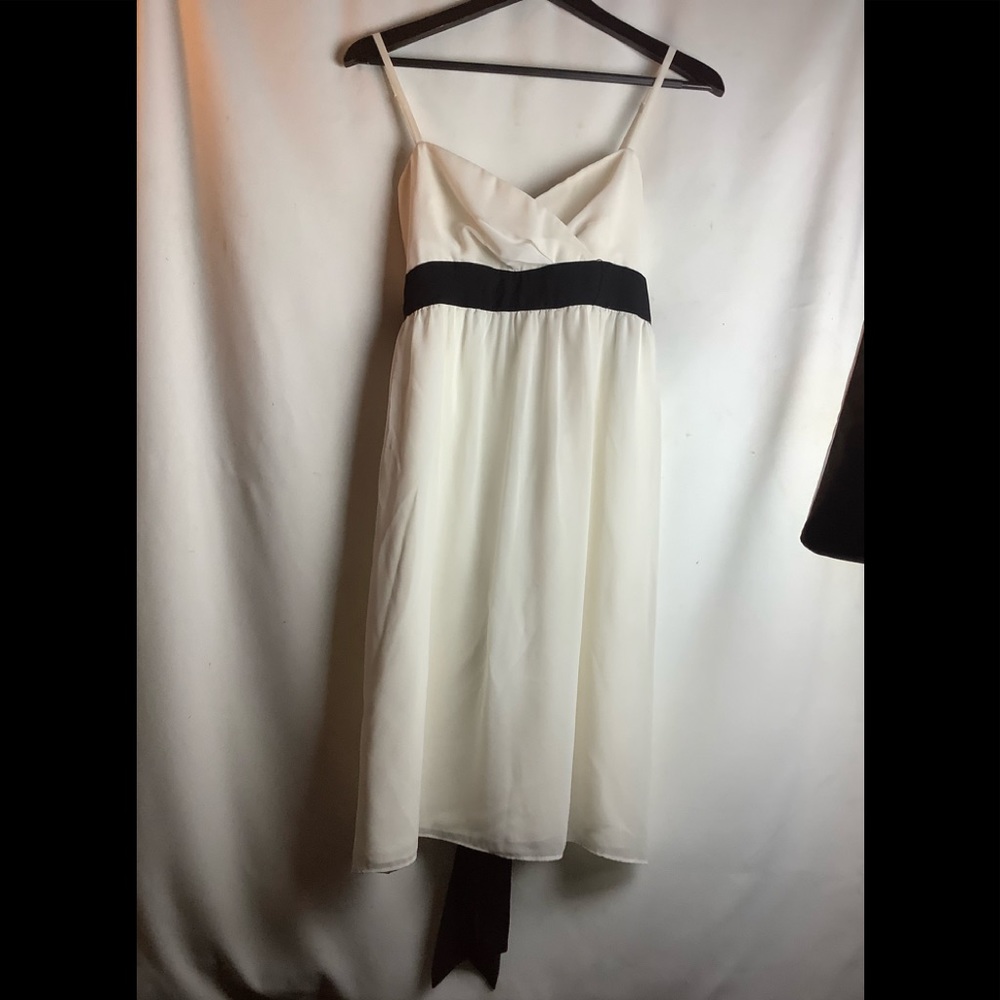 ☑️Montego Spaghetti Straps Cocktail Mini Dress